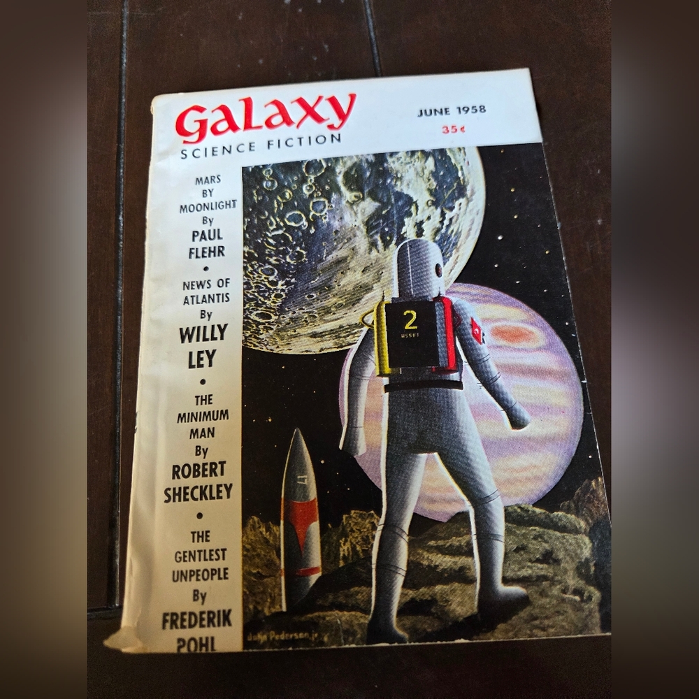 Galaxy Science Fiction Digest Sized Magazine June 1958
